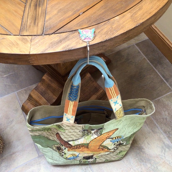 Rhinestone butterfly bag holder. NWOB. - Picture 5 of 5